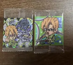 ジョジョの奇妙な冒険シールウエハース パンナコッタ・フーゴ 2種