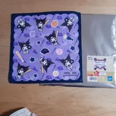 タイトー　くじ　侍ジャパン×サンリオキャラクターズ　E賞　ハンドタオル　クロミ