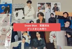 宮舘涼太 公式グッズまとめ売り 祭GALA滝沢歌舞伎チラ見カード おまけ付き