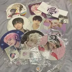 【美品多数】BTS テヒョン 公式うちわ スローガン カップホルダー まとめ売り