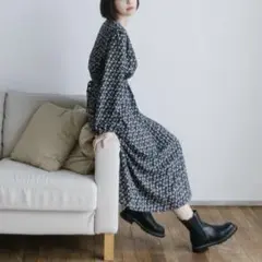 rose bleue セレクト 小花柄ワンピース