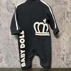 BABY DOLL ロンパース 70 ブラック