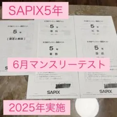 2026年最新】サピックスマンスリー6年の人気アイテム - メルカリ