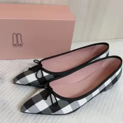 PrettyBallerinas 39.5サイズ(25.5cm)ギンガムチェックのサムネイル