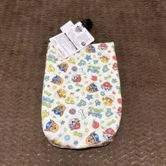 新品 パウパトロール シューズケースシューズバッグ 上履き入れ キルト