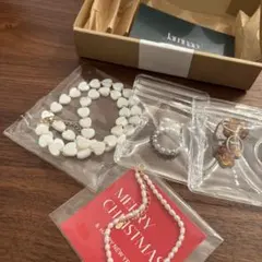 iamnao アクセサリー　PINUE イヤリング　ネックレス　ブレスレット