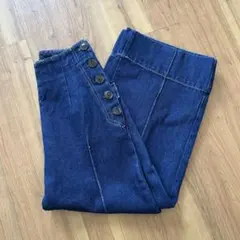 サイドボタンハイウエストデニムパンツ＊ROSE BUD＊ローズバッドのサムネイル