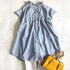 美品 ジャーナルスタンダードレリューム フリル フレンチスリーブ ブラウス