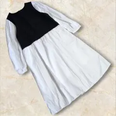 GU ジーユー フハクコンビネーションワンピース Мサイズ