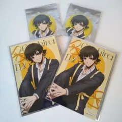 蜂楽廻 ブルーロック バレエコア AGF 缶バッジ＆ブロマイド 4点まとめセット
