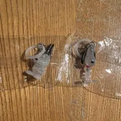 PEANUTSスヌーピーめじるしアクセサリー　スヌーピーA、Bセット