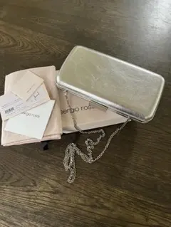 セルジオロッシ べっ甲 2WAY ショルダーバッグ クラッチバッグ