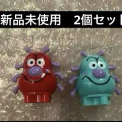 新品】アンパンマン ブロックラボ　ばいきんまん　ブロックドール　 かびるんるん