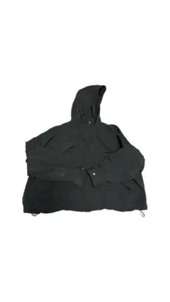 NICE CLAUP ブラック フード付きジャケット