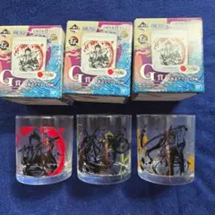 一番くじ/ワンピース　グラス 3個セット