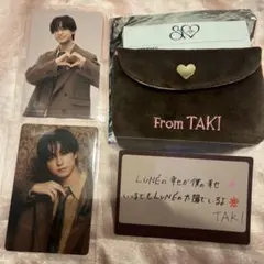 &TEAM TAKI ラブレターポーチ&トレカセット
