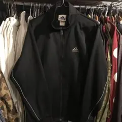 old adidas アディダス トラックジャケット ジャージ　S ロゴ