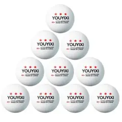 YOUYIXI 卓球ボール 40+ 3スター 10個セット