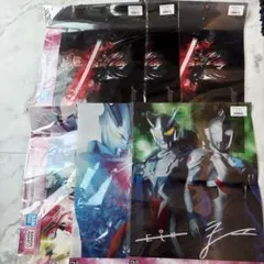 一番くじ　ウルトラマン クリアポスター 6枚セット