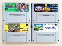 スーパーファミコン スポーツ4本セット 動作確認済み