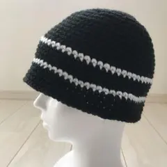 クラッシャーハット　バケットハット　バケハ　ニットハット　クロシェハット 韓国