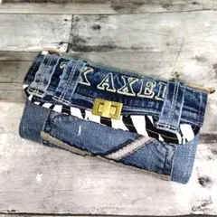 ホラーマン☆デニムリメイクフリルトートバッグ ホラーマン様専用☆デニムリメイクフリルトートバッグ - メルカリ