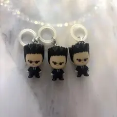 ハンターハンター めじるしアクセサリー レオリオ 3個セット