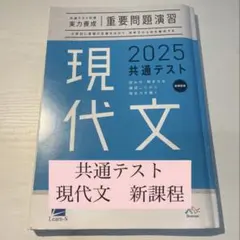 2025 共通テスト 新課程　現代文 重要問題演習