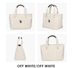 U.S.POLOASSN. ユーエスポロアッスン　トートバッグ ホワイト