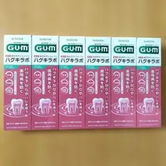 GUM ガム 薬用ハミガキ ハグキラボ メディカルハーブミント 85g ×6個