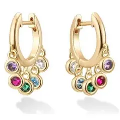 ピアス レディース リングピアス フープピアス 金属アレルギー対応 14k★