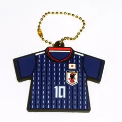 ユニフォーム型 ラバーキーチェーン 日本代表 ロシアW杯 背番号10 香川真司