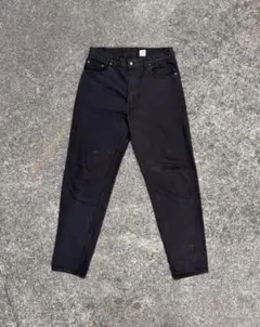 Levi’s 550 後染めブラックジーンズ 実寸約34インチ