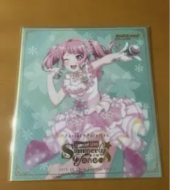 バンドリ 8th ライブ　記念色紙 Pastel*Palettes パスパレ