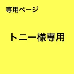 トニー様 リクエスト 2点 まとめ商品