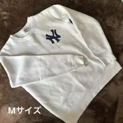 メンズ 裏起毛 トレーナー スウェット ニューヨークヤンキース Mサイズ