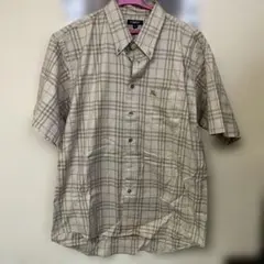 BURBERRY チェック柄 半袖シャツ Lサイズ