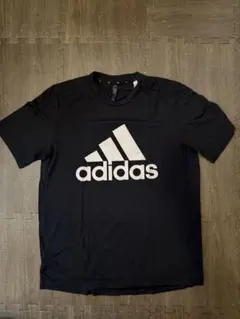 adidas ブラック Tシャツ 2XL