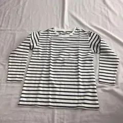 ユニクロ　ボーダーチュニックTシャツ　130 キッズ　長袖