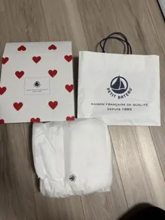 PETIT BATEAU ショップ袋 ギフトボックス セットのサムネイル