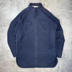 80s USA製　ウールリッチ　シャモアクロス　白タグ　old Woolrich