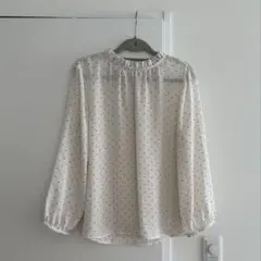 ドット柄 シャツ