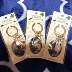 スタジオジブリ キャラクターメタルキーリング　3個セット