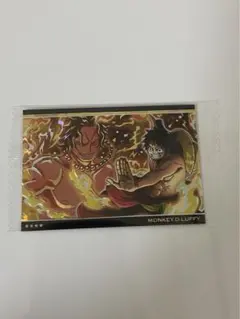 ワンピース ウエハース カード ルフィ エース 兄弟の絆 S 7