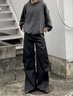 【RENOL】 tuck slacks sizeM