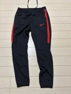 Nike DRI-FIT ジャージパンツ L 黒/赤