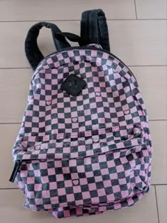チェック柄リュック