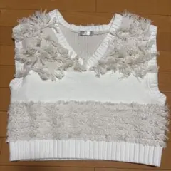 ベスト　ニット