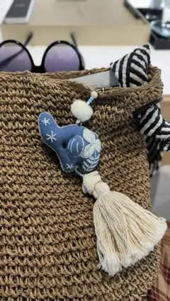 ❤新品・未使用❤【COOCO】ネイルスタッズ 巾着風2WAY トートバッグ
