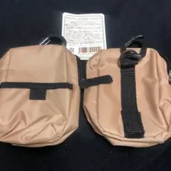 新品❣️カラナビ付き❣️シンプルモバイルポーチ❣️2個セット❣️